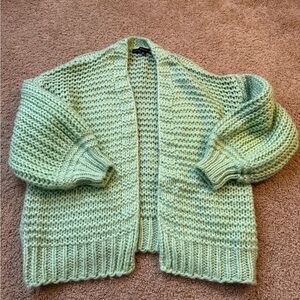 HYFVE Light Green Women's Cardigan